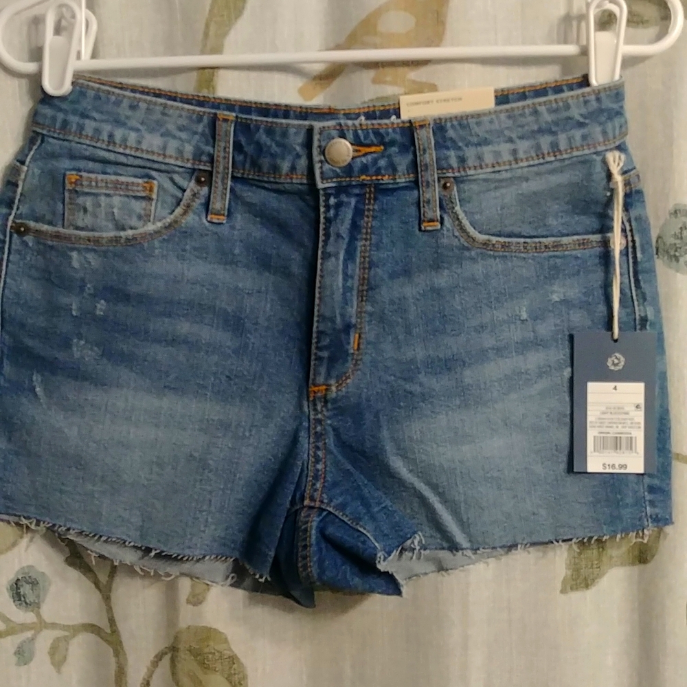High Rise Shortie Shorts